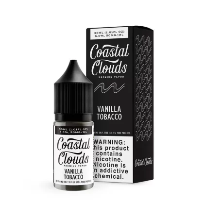 Coastal Clouds Vanilla Tobacco Nic Salt Vape Juice 30ml - Vape Product, Vape Product