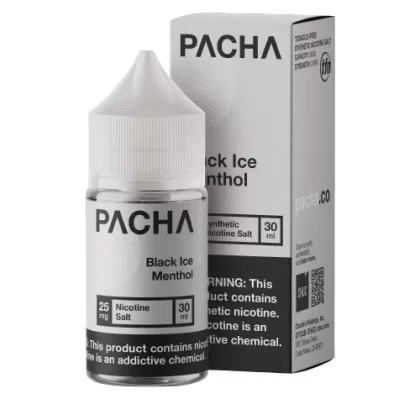 Black Ice Menthol by Pachamama Salts 30ml - Vape Product, Vape Product