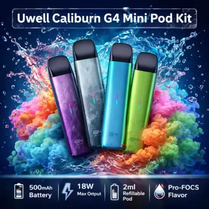 Uwell Caliburn G4 Mini Pod Kit - Paddy Green / 0.9ohm (3ml)