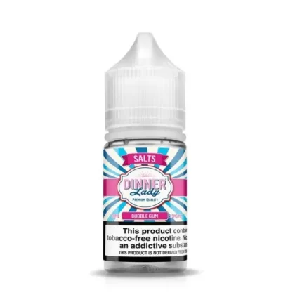 Bubblegum by Dinner Lady Tobacco-Free Nicotine Salt 30ml
