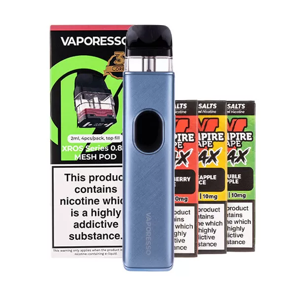 Vaporesso XROS 5 Pod Kit Bundle - Violet Silk / 0.6ohm