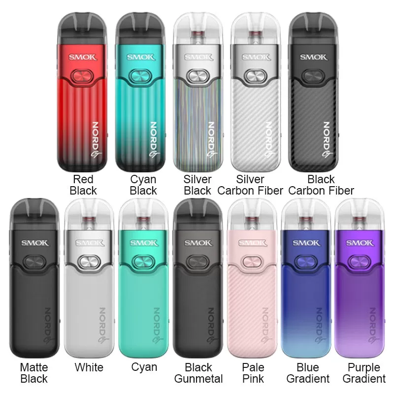 SMOK Nord GT Pod Kit 2500mAh - Red Black - Image 2
