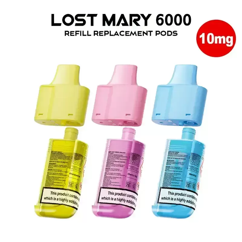 Lost Mary BM 6K Refill Pods (10mg) - Vapestreams Co