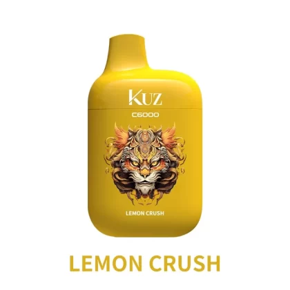 KUZ C6000 PUFFS – LEMON CRUSH - Ozvapeone (41CFCB)