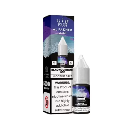 Al Fakher Blackcurrant Ice Nic Salt Vape Juice - 20mg