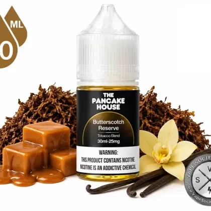 Butterscotch Reserve by The Pancake House Salt 30ml