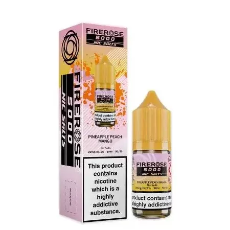 Firerose 5000 Pineapple Peach Mango Nic Salt 10ml