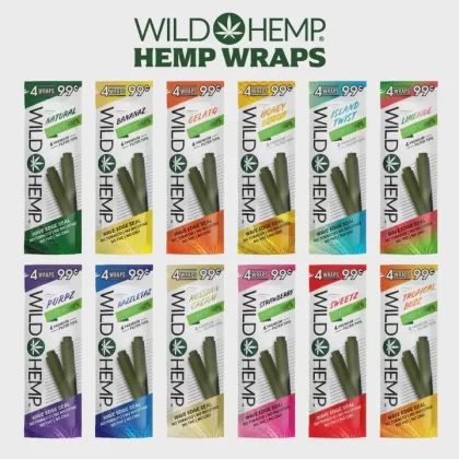 Wild Hemp Wraps 4pk