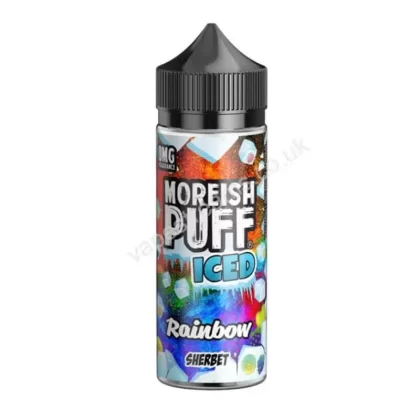 Rainbow Sherbet E-Liquid Shortfill by Moreish Puff Iced - Vapestreams Co