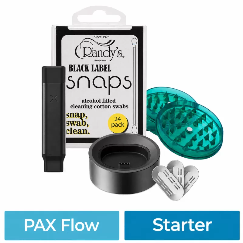 PAX Flow Starter Accessories Kit - Onyx