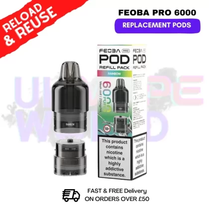 Rainbow FEOBA Pro 6000 Replacement Pods