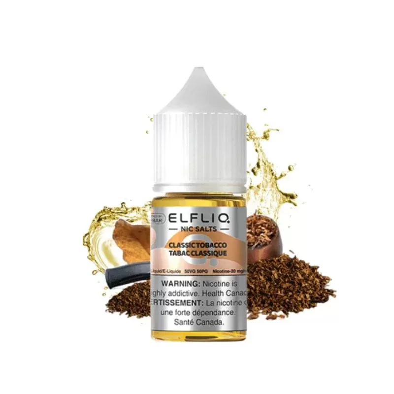 Elf Bar E-Liquids -Classic Tobacco – Salt Nic – 30 ML