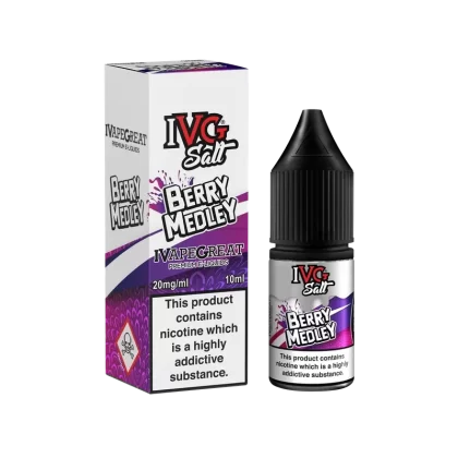 Apple Berry Crumble Nic Salt E-Liquid by IVG Salt – 10ml