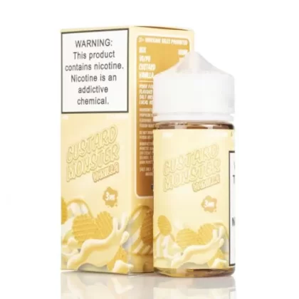 CUSTARD MONSTER – VANILLA – MONSTER VAPE LABS – 100ML – 3MG - Vapebar Pk