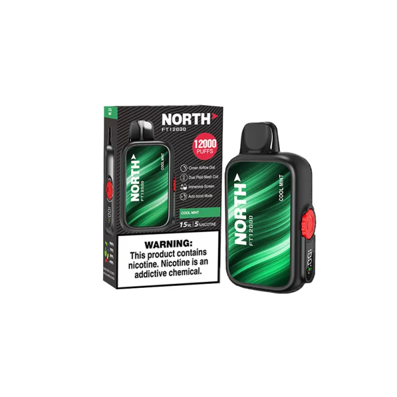 North FT12000 Disposable *** - Raspberry Watermelon - Image 3
