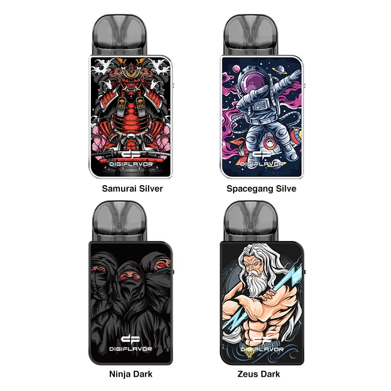 Digiflavor Digi-U Pod Kit 1000mAh - Ninja Dark - Image 2