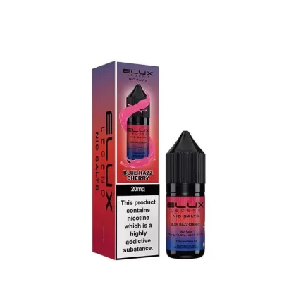 Elux Legend Blue Razz Cherry Nic Salt vape Juice