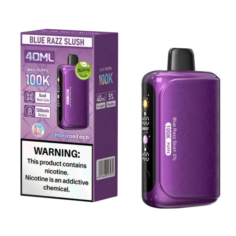 Made in Indonesia | HorizonTech 100K Disposable Device - 100,000 Puffs - Sour Straw Orange - Image 3