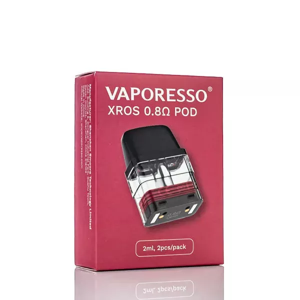 Vaporesso XROS Replacement Pods - Pack of 4 - 0.6 ohm Mesh - 2ml - Image 2