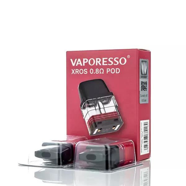 Vaporesso XROS Replacement Pods - Pack of 4 - 0.6 ohm Mesh - 2ml - Image 3
