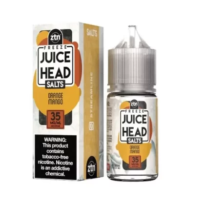 Juice Head Freeze Salt E-Liquid – Orange Mango Freeze – 30ml