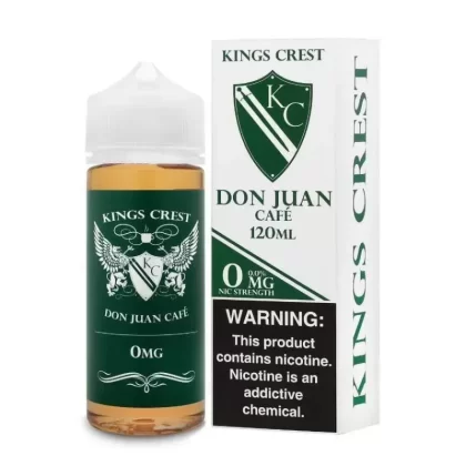 Kings Crest Don Juan Cafe 120ML - Vaporworldbd