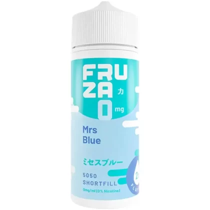 Fruza Mrs Blue 100ml Shortfill - Vape Store