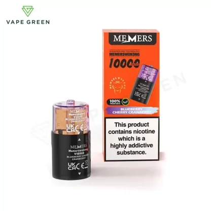 Blueberry Cherry Cranberry Prefilled Pod Refill Pack by Memers Wukong V10000