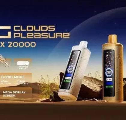 VOOPOO Cloud X 20000 Disposable - flavor#Berry Ice>Berry Mint>Blackcurrant Ice>Blue Razz Lemonade>Cherry Fiesta>Double Apple>Grape Mint>Lemon Mint>Lush Ice>Mango Ice>Peach Ice>Strawberry Pun (96DDD2)