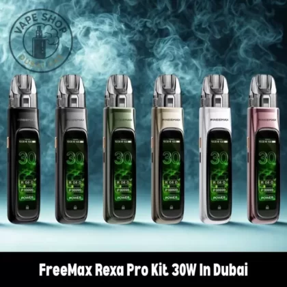 FreeMax Rexa Pro Kit 30W In Dubai - Black, gold (1E4B6E)