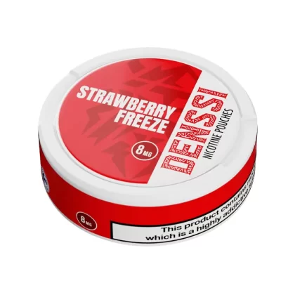 Denssi Strawberry Freeze Nicotine Pouches - 8mg