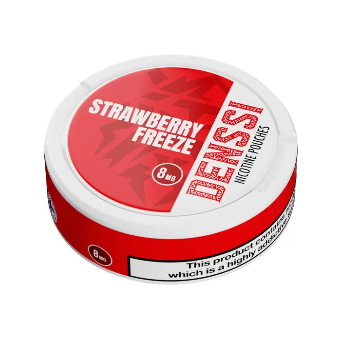 Denssi Strawberry Freeze Nicotine Pouches - 8mg