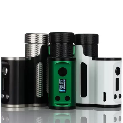 Mechlyfe Paramour 80W SBS 18650/21700 Box Mod (DISCONTINUED) - Green and Black