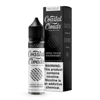 60ML | APPLE PEACH STRAWBERRY by COASTAL CLOUDS - Size#60ML00MG>03MG>06MG