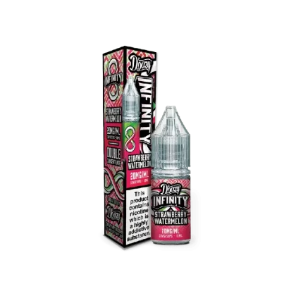 Doozy Infinity Salts Strawberry Watermelon Nic Salt E-Liquid - Nicotine Strength#20mg>10mg>5mg