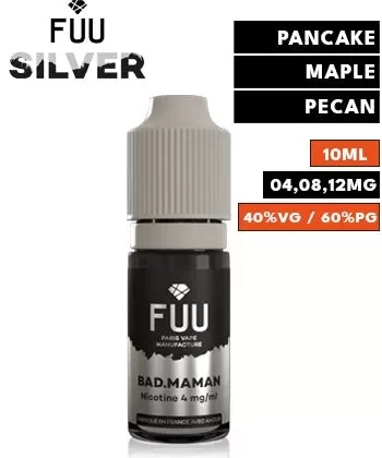 Bad Maman eLiquid by FUU Silver - 0mg / 10ml