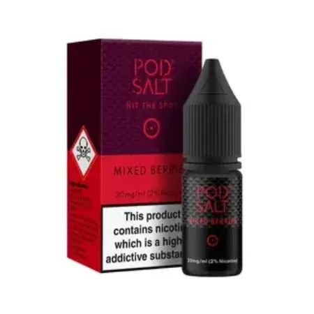 Pod Salts Mixed Berries 10ml Nic Salt Eliquid