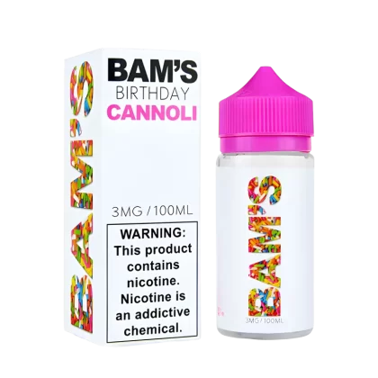 Bam's Cannoli Freebase Vape Juice