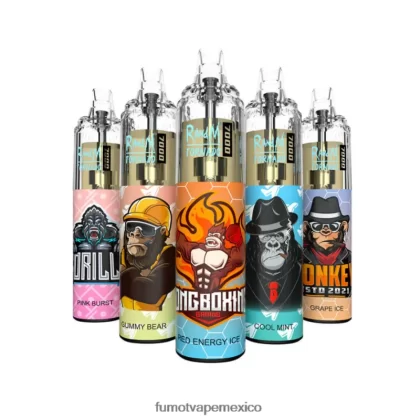 Fumot Tornado Pluma vaporizador desechable 7000 de 14 ml (1 pieza) frambuesa agridulce H0XPTX69 Fumot Flavors - Fumotvapemexico