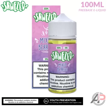 Skwezed Mixed Berries Blended Burst E-Liquid 100mL