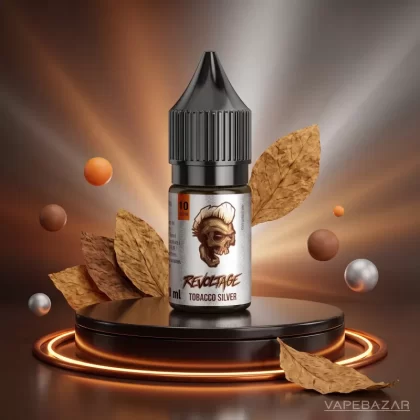 Revoltage Hybrid Nicsalt Liquid – Tobacco Silver - Vapebazar