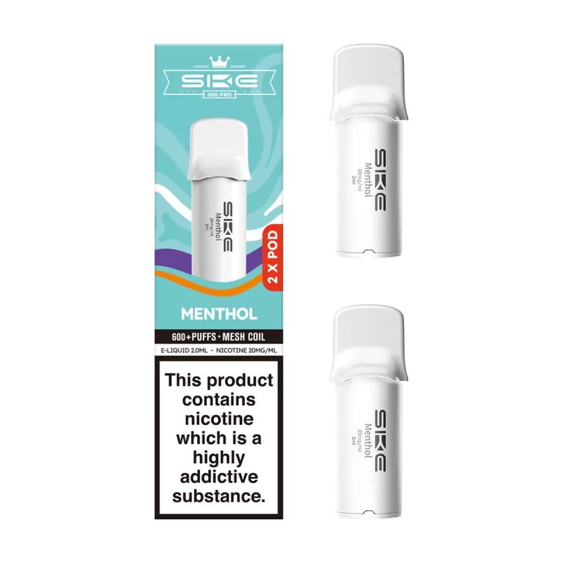 Menthol SKE 600 Pro Pods - 20mg - Vape Product