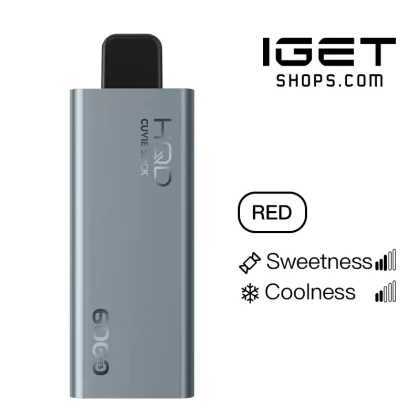 HQD Cuvie Slick 6000 – Red (Apple Cherry) - Vape Store