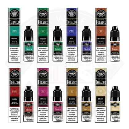 Dinner Lady Select Tobacco Nic Salt (20mg) 10ml - Captain, Caramel