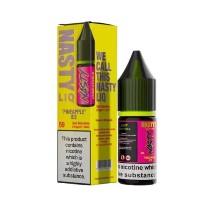 Nasty Liq Pineapple Ice Nic Salt - 20mg