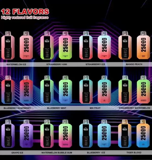 Bang 25000 – 25K Puffs Smart Display 0% 2% 3% 5% Nicotine Disposable Vape - Flamevape - Image 2