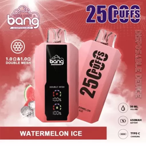 Bang 25000 – 25K Puffs Smart Display 0% 2% 3% 5% Nicotine Disposable Vape - Flamevape - Image 3