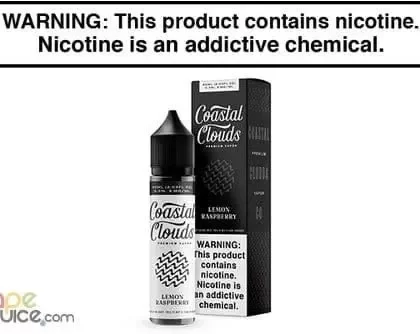 LEMON RASPBERRY BY COASTAL CLOUDS 60ML - Vapejuice