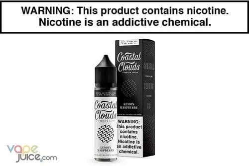 LEMON RASPBERRY BY COASTAL CLOUDS 60ML - Vapejuice