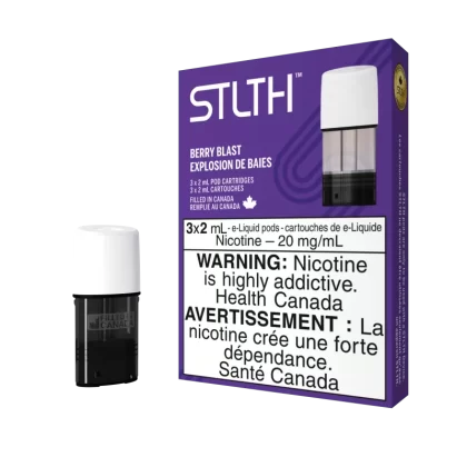 STLTH Pod Pack - Berry Blast - 20 mg/mL (wholeseller) (SK) - Excise FED, BOLD 50 (20 mg/mL)(wholeseller) (SK) - Excise FED